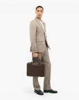 Tiger Of Sweden Bosun Leather Briefcase | LEVISONS
