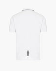 EA7 Core Identity Cotton Pique Polo Shirt | LEVISONS
