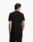 Emporio Armani All-Over Logo Cotton Jacquard T-Shirt | LEVISONS
