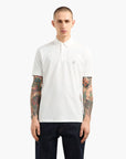 Armani Exchange Regular Fit Icon Logo Cotton Polo Shirt With Subtle Branding | LEVISONS