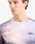 EA7 Ventus 7 Technical Fabric Crewneck T-Shirt | LEVISONS