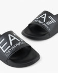EA7 Logo Slides With Contrasting Logo | LEVISONS