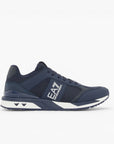 EA7 Black And White Evo Mesh Sneakers | LEVISONS