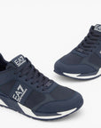 EA7 Black And White Evo Mesh Sneakers | LEVISONS