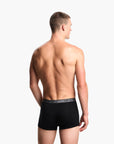 Emporio Armani Three-Pack Boxer Briefs With Logo Waistband | LEVISONS