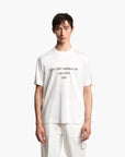 Emporio Armani Regular Fit Crewneck T-Shirt With Vintage Logo Print | LEVISONS