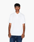 Armani Exchange Regular Fit Milano New York Cotton Polo Shirt With Monochromatic Branding | LEVISONS