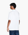 Armani Exchange Regular Fit Milano New York Cotton Polo Shirt With Monochromatic Branding | LEVISONS