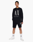 Armani Exchange Icon Logo Crew Neck Sweatshirt | LEVISONS