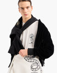 Emporio Armani Sustainable Cotton Blend T-Shirt With Embroidery | LEVISONS