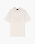 Emporio Armani Slim Fit Cotton T-Shirt With Embossed Eagle Logo | LEVISONS