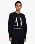 Armani Exchange Icon Logo Crew Neck Sweatshirt | LEVISONS