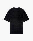 Emporio Armani All-Over Flocked Eagle Logo T-Shirt | LEVISONS