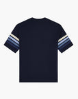 Armani Exchange Regular Fit Cotton Crewneck T-Shirt With Decorative Branded Tape | LEVISONS