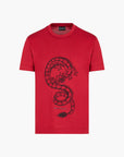 Emporio Armani Sustainable Cotton Blend T-Shirt With Embroidery | LEVISONS