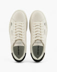 Emporio Armani Regenerated Leather Sneaker With Eagle Logo | LEVISONS