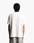 Emporio Armani Heavyweight Cotton T-Shirt With Embroidered Logo | LEVISONS