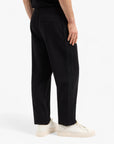 Armani Exchange Regular Fit Cotton Trousers With Tone-On-Tone Logotape | LEVISONS