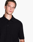 Armani Exchange All Over Jaqcuard Logo Regular Fit Cotton Polo Shirt | LEVISONS