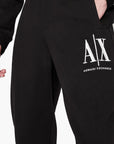 Armani Exchange Icon Contrast Logo Cotton Sweatpants | LEVISONS