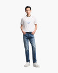Emporio Armani Slim Fit T-Shirt With Gradient Embroidered Eagle Logo | LEVISONS