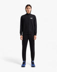 EA7 Visibility Comfort Fit Cotton Tracksuit With A Standing Collar | LEVISONS
