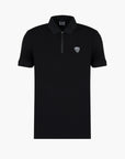 EA7 Premium Shield Slim Fit Polo Shirt With Half Zip Closure | LEVISONS