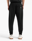 Armani Exchange Regular Fit Cotton Trousers With Elasticated Waistband And Logo Patch | LEVISONS