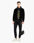 Emporio Armani Jersey Joggers With Embroidery | LEVISONS