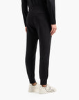 Emporio Armani Jersey Joggers With Embroidery | LEVISONS