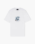 Emporio Armani Regular Fit T-Shirt With Embroidered Graphic Design | LEVISONS
