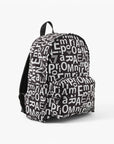 EA7 Graphic Series All Over Logo Padded Backpack | LEVISONS