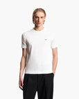 Emporio Armani Slim-Fit Cotton T-Shirt With Embroidered Eagle Logo | LEVISONS