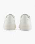 Armani Exchange Round Rubber Toe Lace Up Sneakers With Tonal Logo Patch | LEVISONS