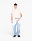 Armani Exchange White Edition Regular Fit Cotton Polo Shirt With Logo Patch | LEVISONS