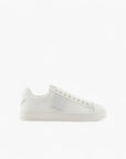 Armani Exchange Round Rubber Toe Lace Up Sneakers With Tone-On-Tone Logo Patch | LEVISONS
