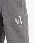 Armani Exchange Icon Logo Cotton Fleece Shorts | LEVISONS