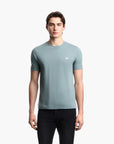 Emporio Armani Slim-Fit Cotton T-Shirt With Embroidered Eagle Logo | LEVISONS
