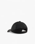 Armani Exchange Black Edition Cotton Cap With A Logo Patch And Leather Details | LEVISONS