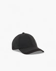 Armani Exchange Black Edition Cotton Cap With A Logo Patch And Leather Details | LEVISONS