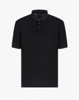 Armani Exchange Regular Fit Mercerised Cotton Polo Shirt With Blurred Logo | LEVISONS