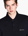 Armani Exchange White Edition Regular Fit Cotton Polo Shirt With Logo Patch | LEVISONS