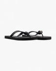 Armani Exchange Rubber Flip Flops With Logo Script | LEVISONS