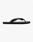 Armani Exchange Rubber Flip Flops With Logo Script | LEVISONS