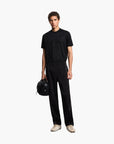 Emporio Armani Asv T-Shirt With Oversized Embroidered Logo | LEVISONS