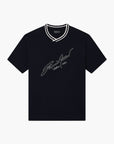 Emporio Armani Slim Fit Heavy Cotton T-Shirt With Embroidered Logo | LEVISONS