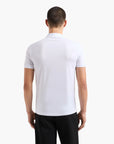 EA7 Premium Shield Slim Fit Polo Shirt With Half Zip Closure | LEVISONS