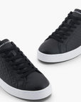 Armani Exchange All Over Logo Coated Round Toe London Sneaker | LEVISONS