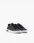 Armani Exchange All Over Logo Coated Round Toe London Sneaker | LEVISONS