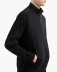 Armani Exchange Regular Fit Cotton Zip Up Sweatshirt With Logo Tape And Dual Zip Closure | LEVISONS
